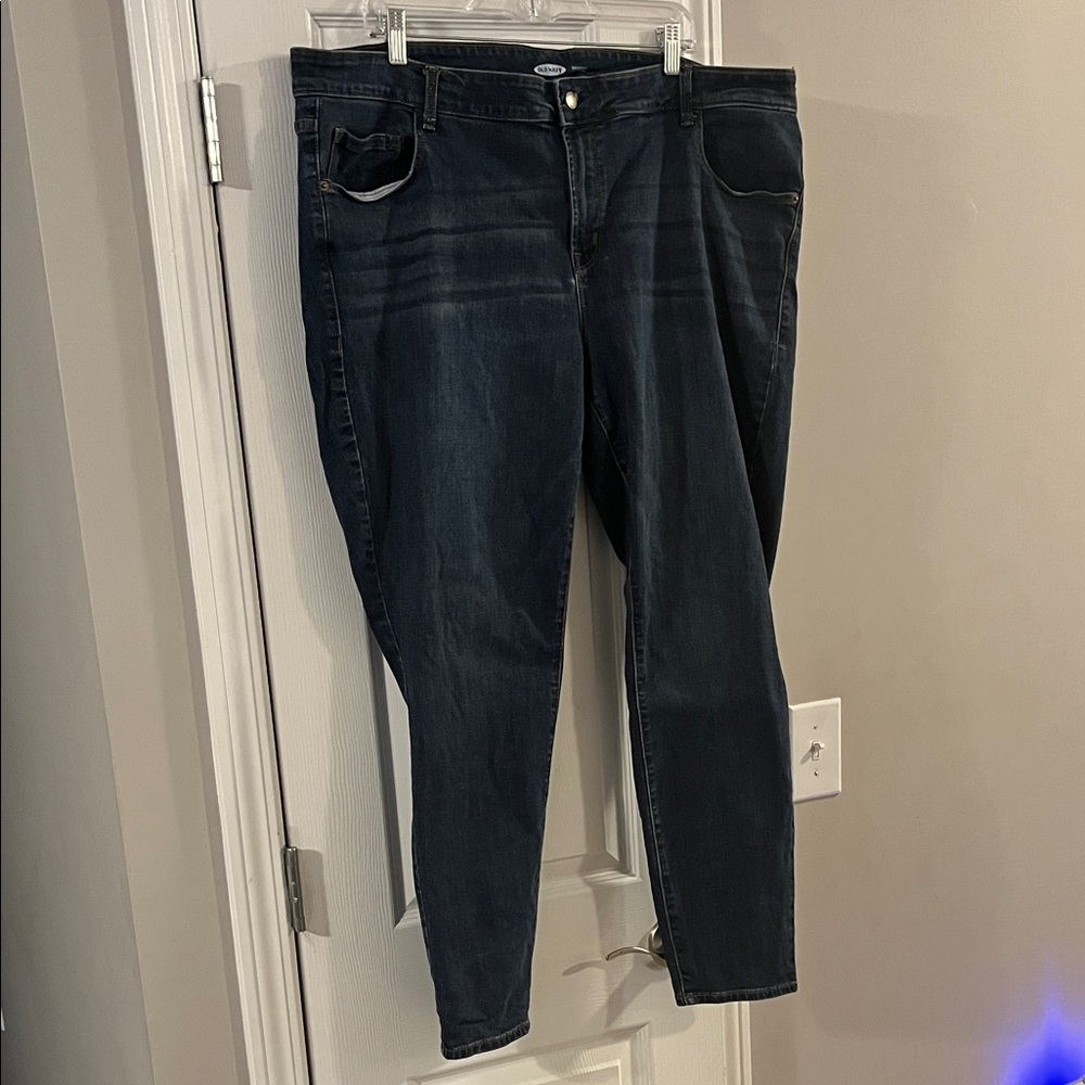 Old Navy Women's Dark Wash Skinny Jeans